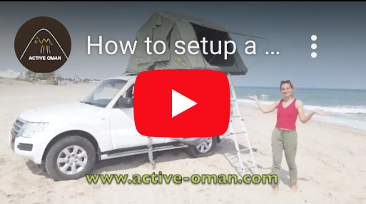how to set up rooftop tent oman